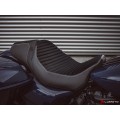 LUIMOTO (Classic) Rider Seat Covers for the HARLEY DAVIDSON Road Glide / Street Glide (2011+)
